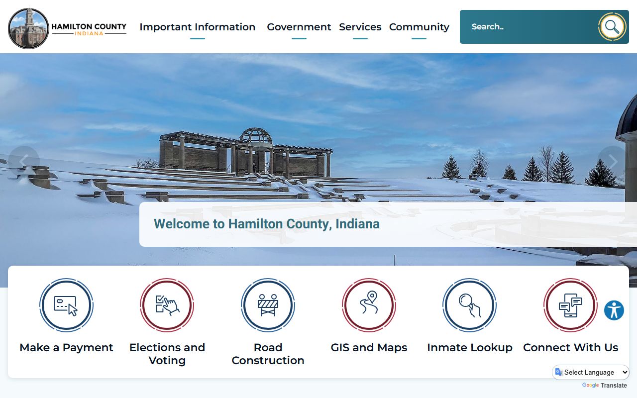 Hamilton County Sheriff inmate search portal Indiana