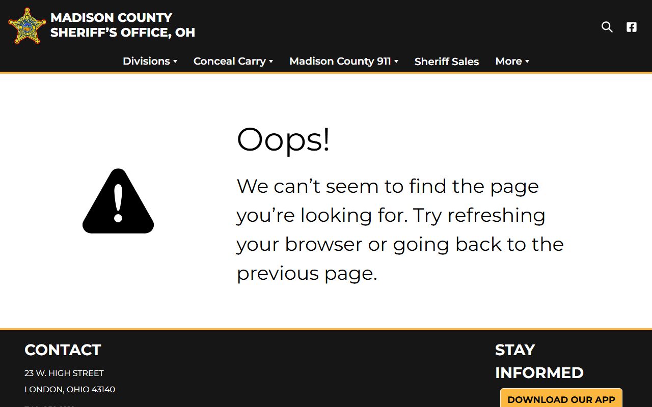 Madison County Sheriff Indiana inmate records