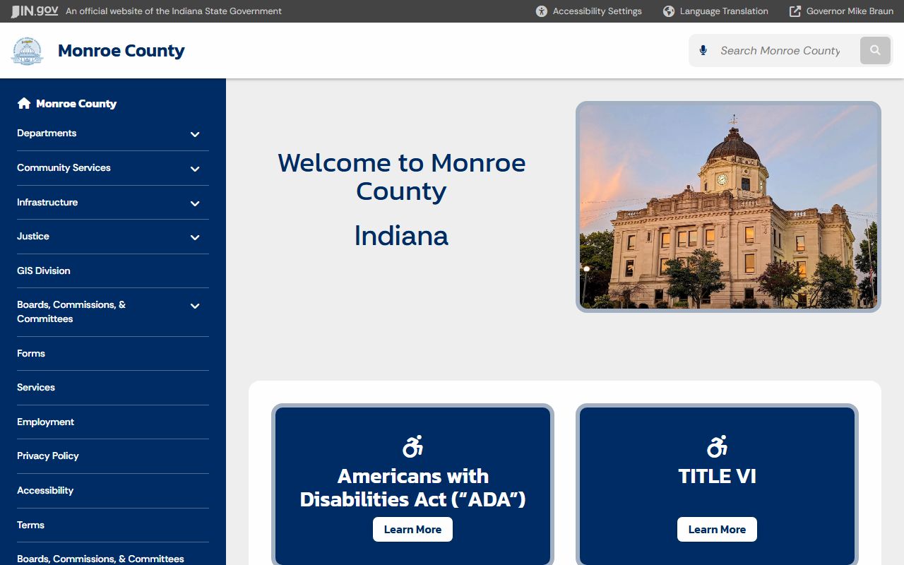 Monroe County Sheriff Indiana inmate records