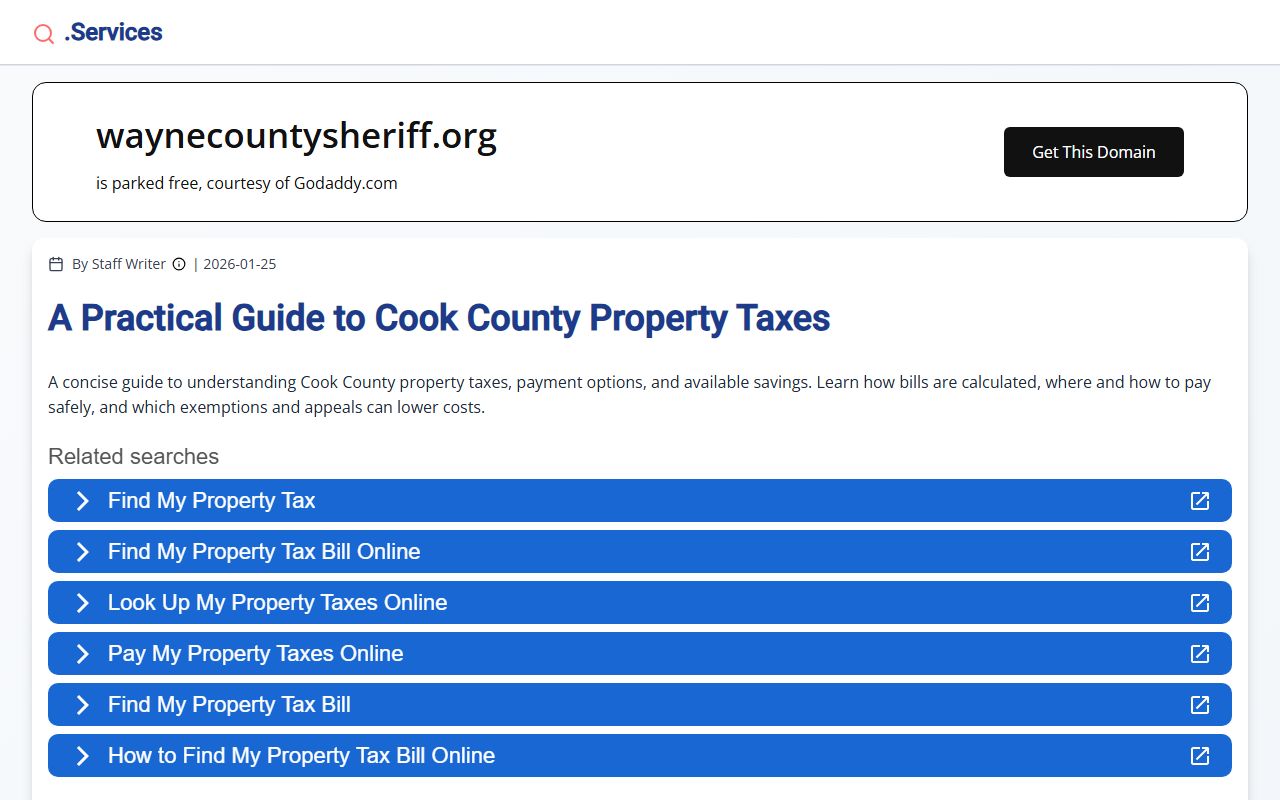 Wayne County Sheriff's Office Richmond Indiana inmate population search